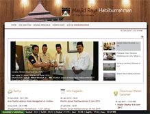 Tablet Screenshot of habiburrahman.org